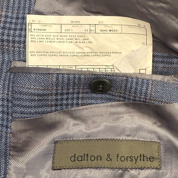 Men's Blazer Jacket, Size 52R - Picture 4 of 5